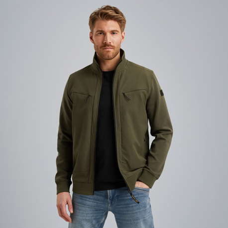 Sweatjacke mit Reißverschluss