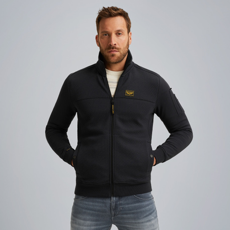 Sweat jacket met ritssluiting