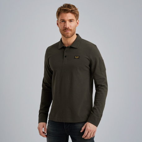 Poloshirt mit langen Ärmeln