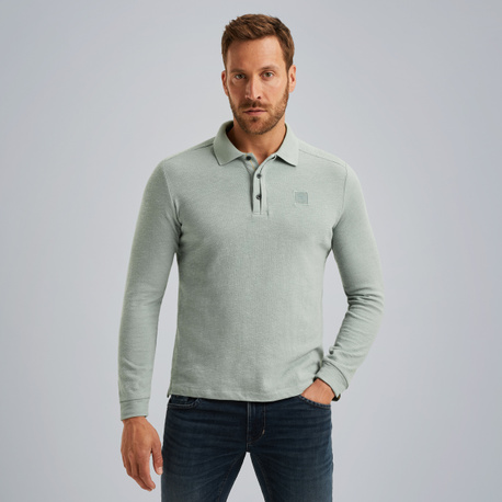 Poloshirt mit langen Ärmeln