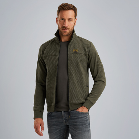 Sweatjacke mit Reißverschluss