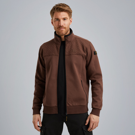 Sweatjacke mit Reißverschluss