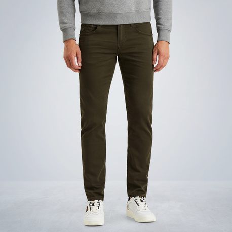 Tailwheel slim fit broek van colored denim