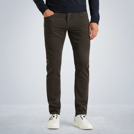 Tailwheel slim fit broek van colored denim