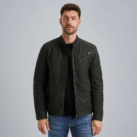 Scraper leather jacket