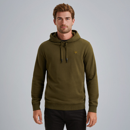 Hoodie met badge