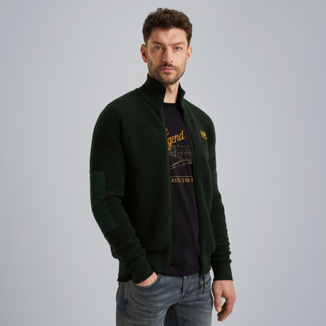 Cardigan mit Ellbogen-Patches