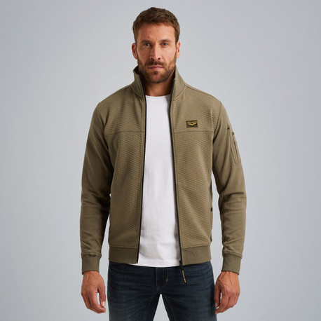 Sweatjacke mit Reißverschluss