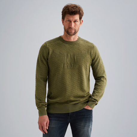 Pullover mit Garment-Dye-Waschung