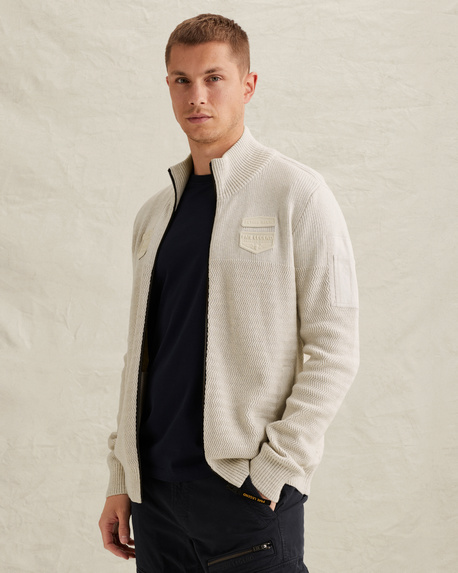 Vest met ritssluiting en flight pocket