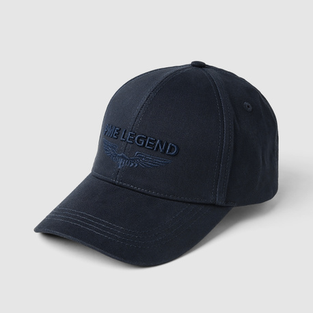 Casquette en twill avec logo brodé