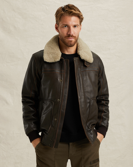 Iconic Hudson leather jacket