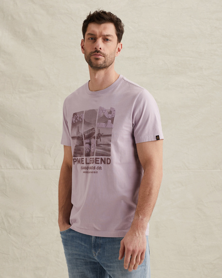 T-Shirt mit gemischtem Artwork