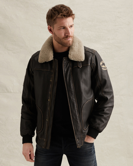 Hudson Lockheed Lederjacke