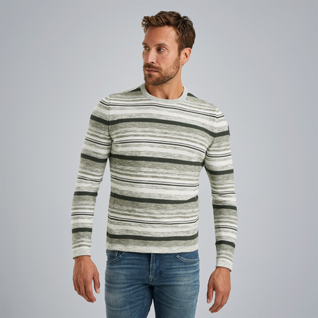 Pullover with color gradient