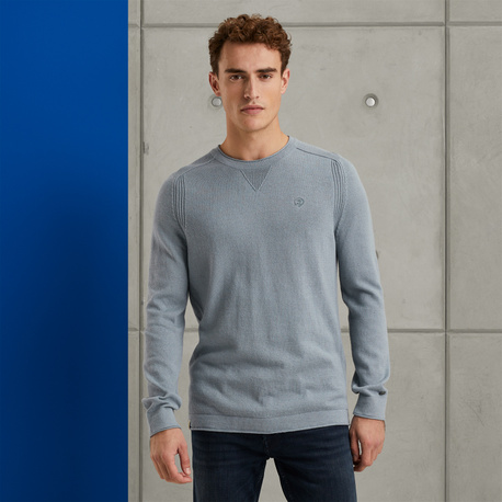 Pullover in cotton/linen