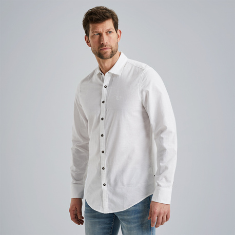 Shirt in cotton/linen