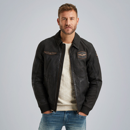 Hudson's bay sale leather jacket