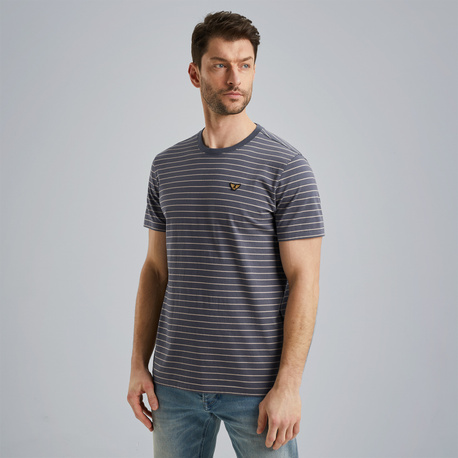 T-shirt with stripe pattern