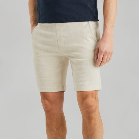 Chino shorts with waffle texture