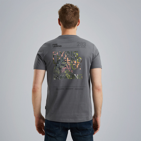 T-shirt met backprint