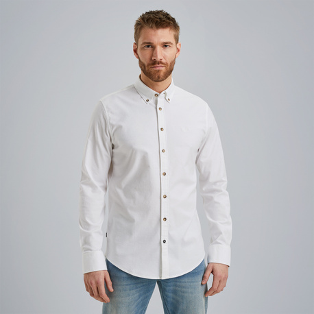 Shirt in cotton with stretch