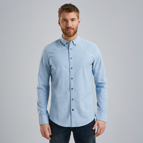 Shirt in cotton with stretch