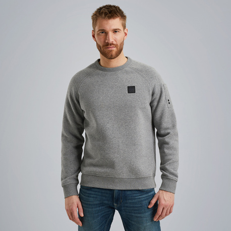 Sweatshirt with flight pocket