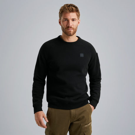 Sweatshirt met flight pocket