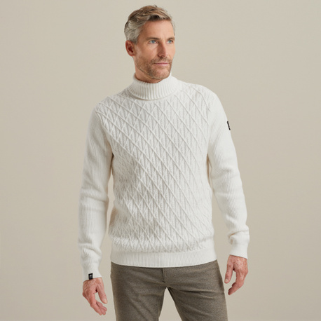 Pullover mit Rollkragen