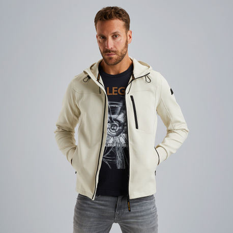 Sweat jacket met ritssluiting