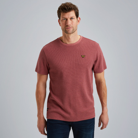 T-shirt with stripe pattern