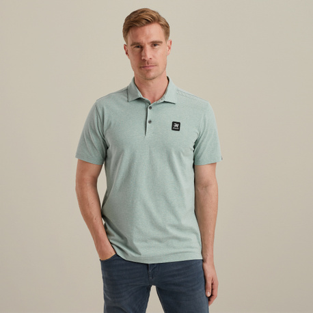 Poloshirt mit Badge