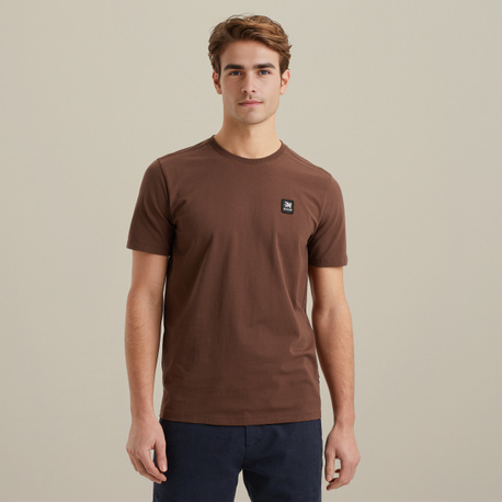 T-shirt met badge