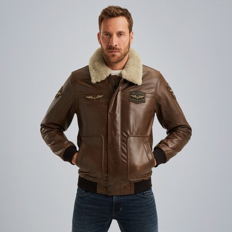 Hudson leather jacket