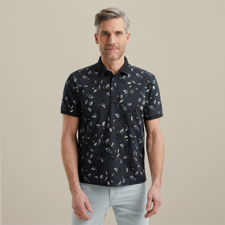 Polo met allover print