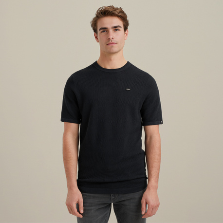 T-Shirt mit Struktur