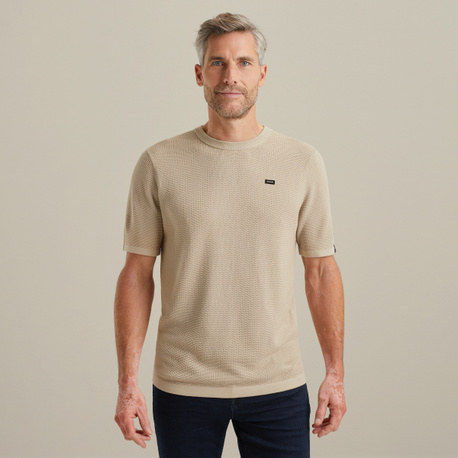 T-Shirt mit Struktur