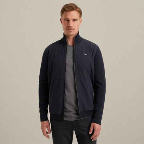 Vest van een materiaalmix
