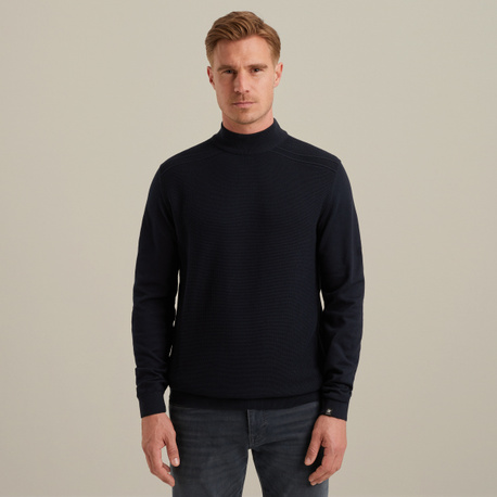 Trui met mockneck