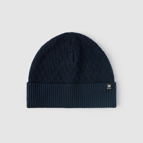 Beanie van een wolblend
