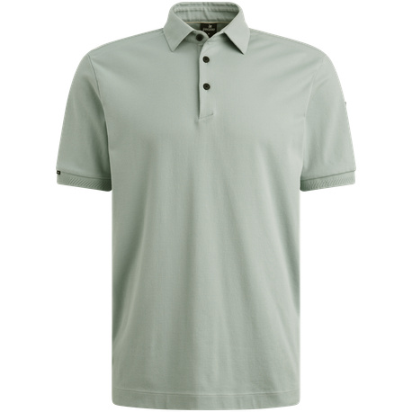 Polo van interlock jersey