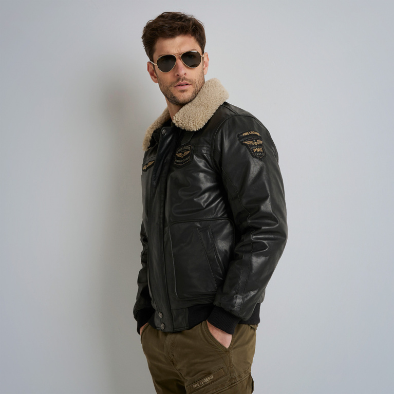 PME LEGEND Hudson leather jacket Free shipping and returns