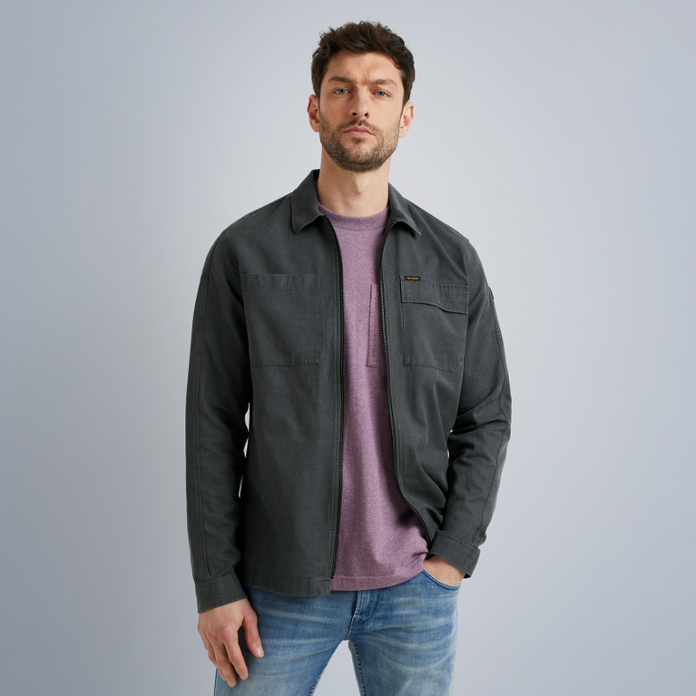 Long on sale sleeve overshirt