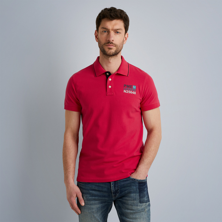 PME LEGEND Korte Mouwen Pique Polo Gratis verzending en