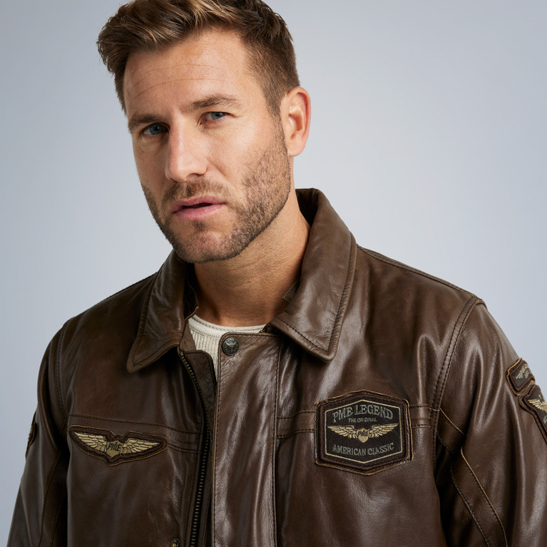 Hudson leather jacket mens best sale