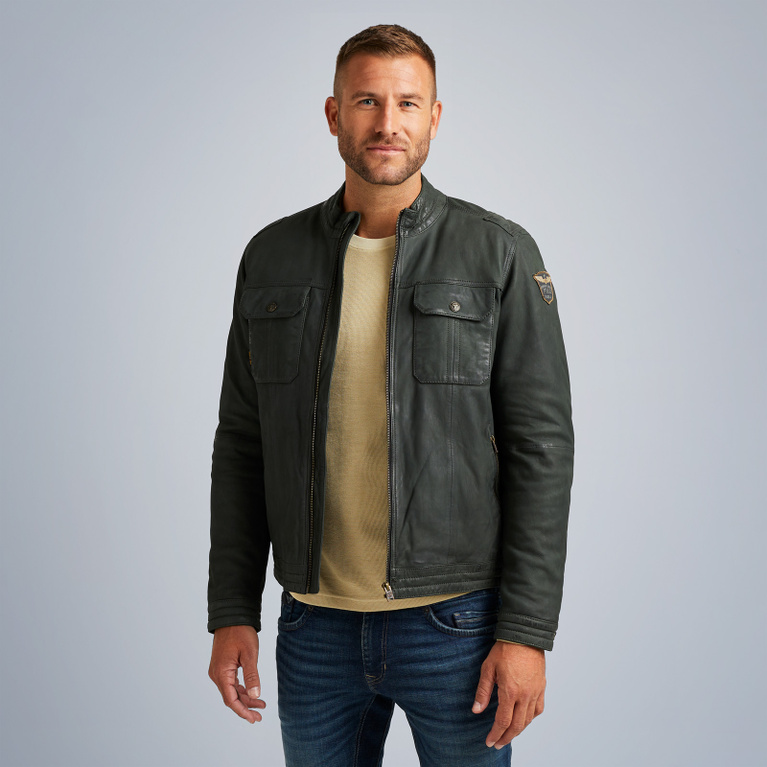 Pme legend sheepskin leather on sale jacket