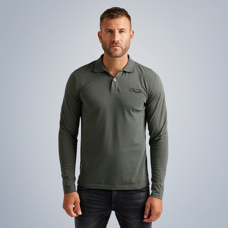 Vanguard polo lange discount mouw