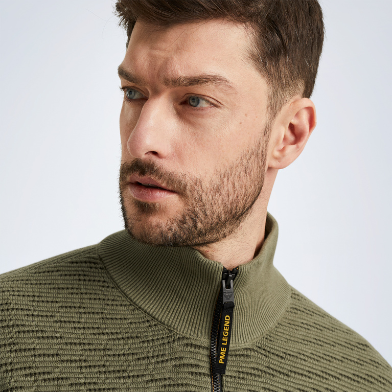 PME LEGEND | Strickjacke mit Reißverschluss | Kostenfreie Rücksendung