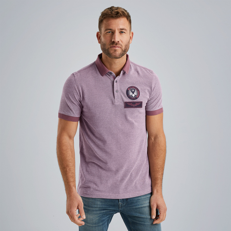 PME LEGEND Polo shirt with badges Free shipping and returns